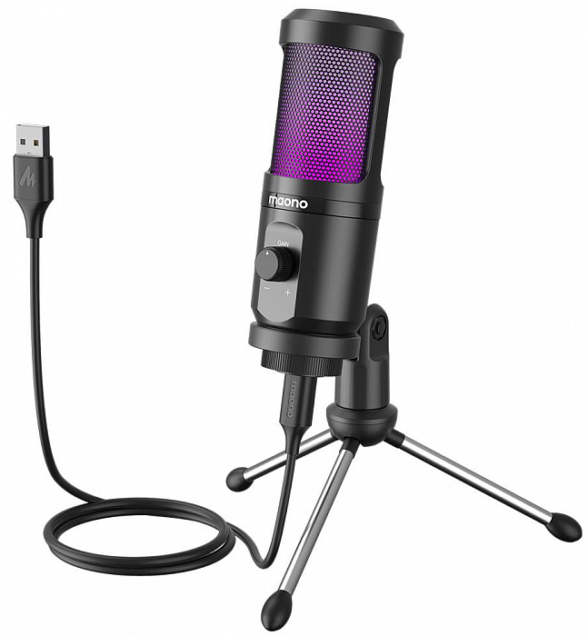 Микрофон Maono AU-PM461TR RGB (Black) купить в интернет-магазине icover