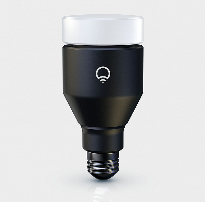 Lifx - лампа, управляемая с iOS- и Android-устройств (Black) купить в интернет-магазине icover