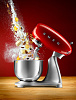 Планетарный миксер Smeg SMF01RDEU (Red) купить в интернет-магазине icover