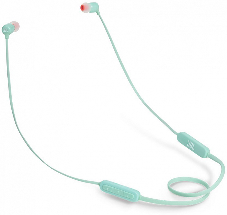 Bluetooth-наушники JBL T110BT с микрофоном (Green) купить в интернет-магазине icover