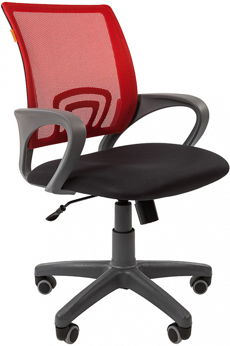 Офисное кресло Chairman 696 00-07020052 (Grey/Red) купить в интернет-магазине icover