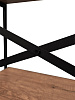 Стеллаж лофт RIDBERG CHICAGO 5 полок (Dark Oak) купить в интернет-магазине icover