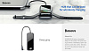 USB-концентратор Baseus Mirror Series Multifunctional Wireless Charger USB-C CAHUB-AZ0G (Black) купить в интернет-магазине icover