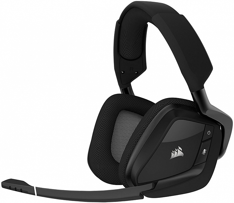 Беспроводная игровая гарнитура Corsair Gaming VOID PRO RGB CA-9011152-EU (Black) купить в интернет-магазине icover