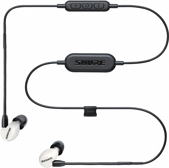 Bluetooth-наушники с микрофоном Shure SE215SPE-W-BT1 (White) купить в интернет-магазине icover