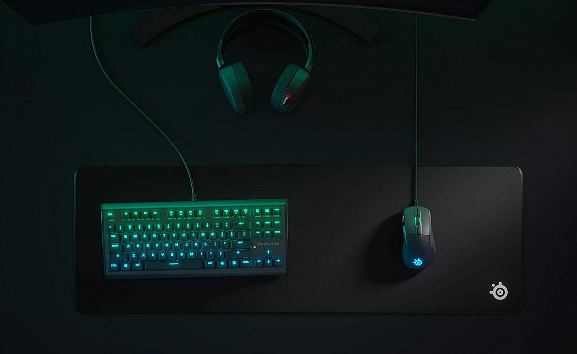 Коврик для мыши SteelSeries QcK Edge XL (Black) купить в интернет-магазине icover