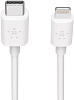 Кабель для iPod, iPhone, iPad Belkin Boost Charge USB-C/Lightning 1.2m F8J239bt04-WHT (White) купить в интернет-магазине icover