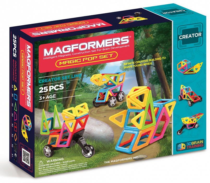 Магнитный конструктор Magformers Magic Pop Set (703005) купить в интернет-магазине icover