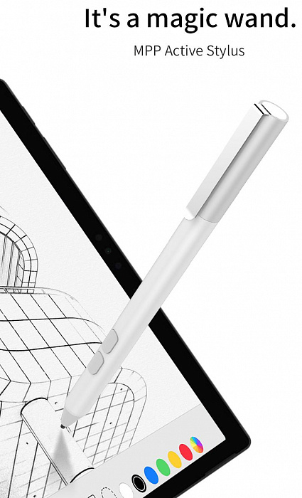 Стилус Wiwu Picasso Active P503 для Microsoft Surface (Silver) купить в интернет-магазине icover
