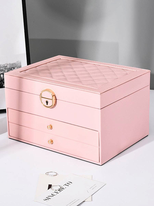 Купить шкатулка для украшений ridberg 2 ящика (pink) в Москве. В нашем каталоге интернет-магазина icover.ru вы можете ознакомиться с ценами, подробным описанием, фотографиями и техническими характеристиками. Низкие цены. Высокое качество. Доставка по России. Заказать товары по телефону +7(495)229-39-50 Шкатулка для украшений Ridberg 2 ящика (Pink) купить в интернет-магазине icover