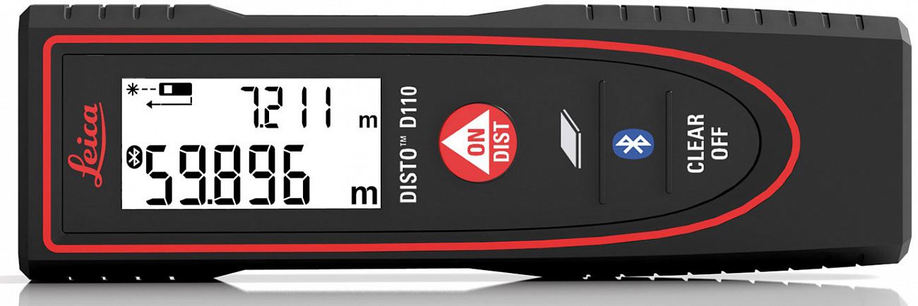 Лазерный дальномер Leica Disto D110 808088 (Black) купить в интернет-магазине icover