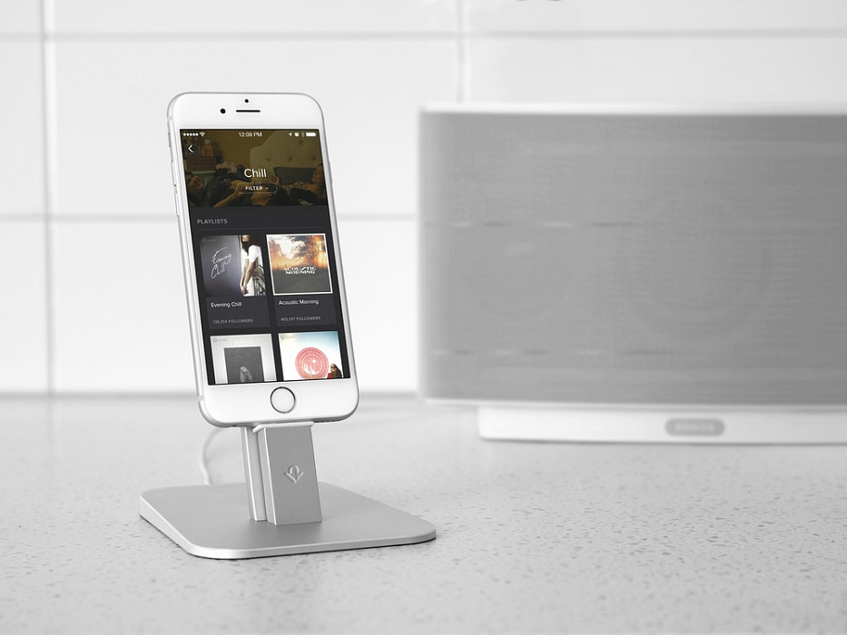 Универсальная док-станция Twelve South HiRise Deluxe (Silver) купить в интернет-магазине icover