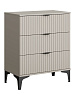 Комод RIDBERG ANDRE 3Я (Cashmire/Black) купить в интернет-магазине icover