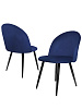 Стул Ridberg ЛОРИ Velour 4 шт. (Deep Blue)  купить в интернет-магазине icover