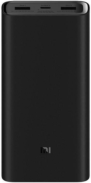 Внешний аккумулятор Xiaomi Mi Power Bank 3 Pro 20000 mAh (Black) купить в интернет-магазине icover