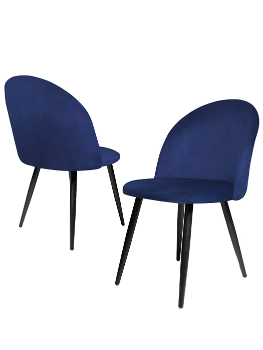 Стул Ridberg ЛОРИ Velour 4 шт. (Deep Blue)  купить в интернет-магазине icover