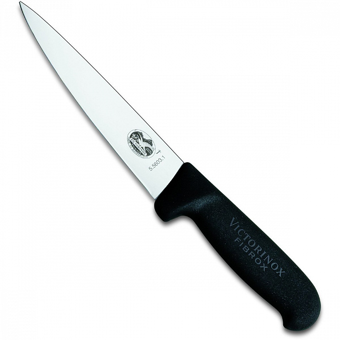 Нож для разделки мяса Victorinox Fibrox 5.5603.18 (Black) купить в интернет-магазине icover