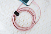 Кабель для iPhone, iPad Native Union Belt Cable (BELT-KV-L-ROSE-3) USB to Lightning 3m (Pink) купить в интернет-магазине icover