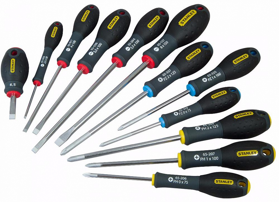 Набор отверток Stanley FatMax 12 шт 0-65-426 (Black) купить в интернет-магазине icover
