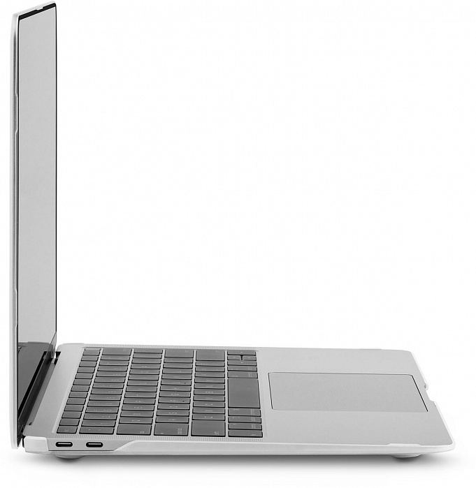 Чехол-накладка Moshi iGlaze Hard Case Thunderbolt 3/USB-C (99MO071909) для MacBook Air 13 (Clear) купить в интернет-магазине icover