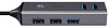 USB-концентратор Baseus Cube (CAHUB-D), разъемов: 5 (Dark Grey) купить в интернет-магазине icover