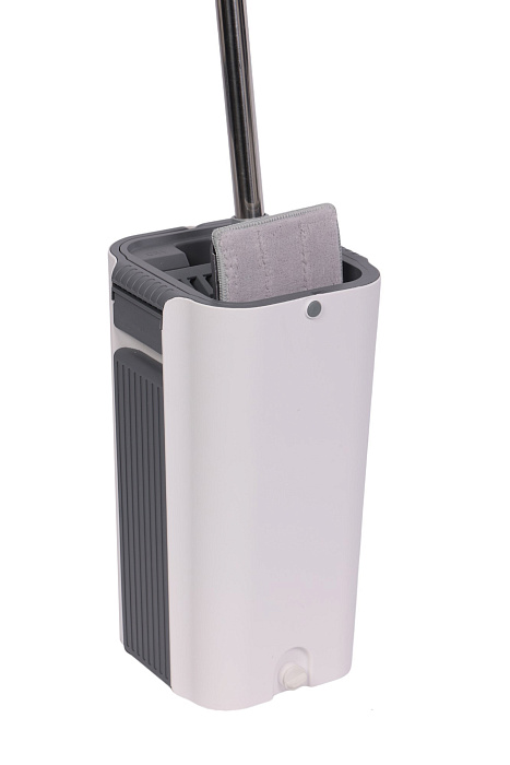 Швабра и ведро с отжимом Ridberg Scrape Mop Grand (White/Grey) купить в интернет-магазине icover