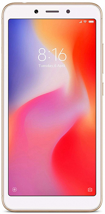 Смартфон Xiaomi Redmi 6A 16Gb M1804C3CG (Gold) купить в интернет-магазине icover