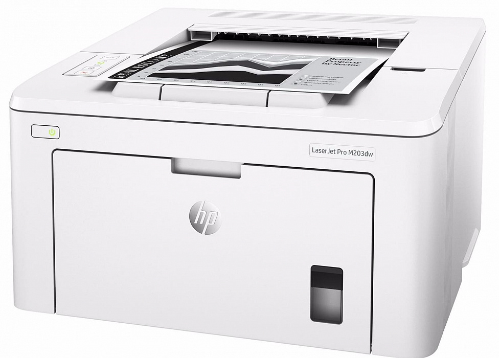 HP LaserJet Pro M203dw (G3Q47A) - лазерный принтер (White) купить в интернет-магазине icover