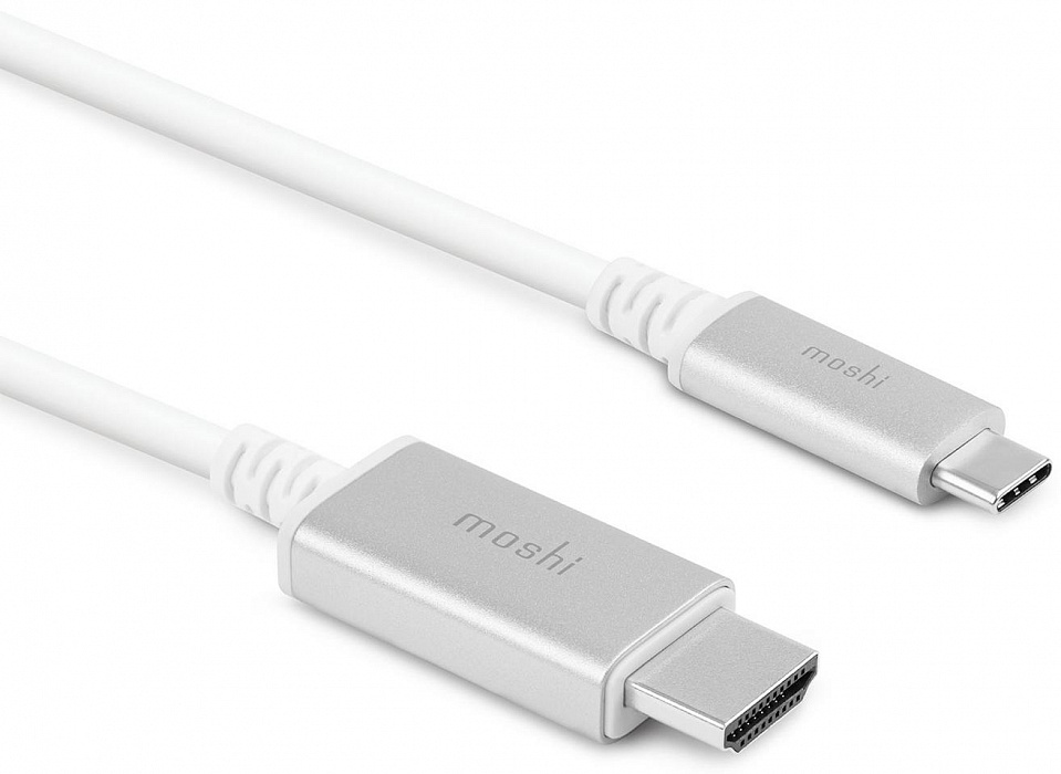 Кабель Moshi USB-C to HDMI 2m 99MO084103 (White) купить в интернет-магазине icover