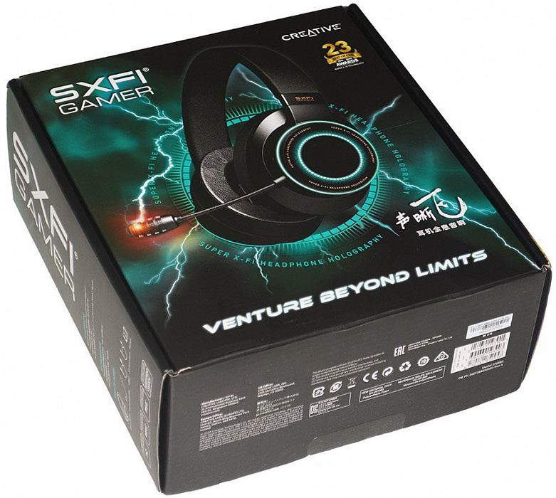 Игровая гарнитура Creative SXFI Gamer (Black) купить в интернет-магазине icover