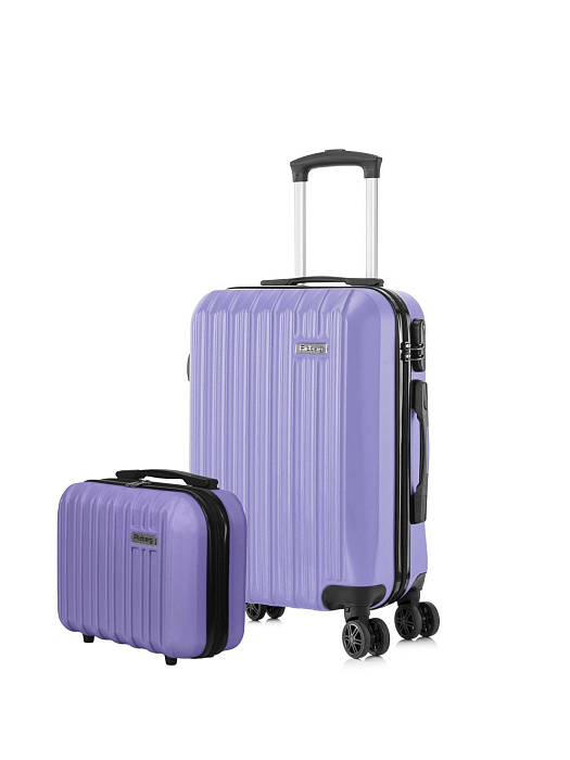 Комплект чемоданов Ridberg Discover L+BB (Lavender) купить в интернет-магазине icover