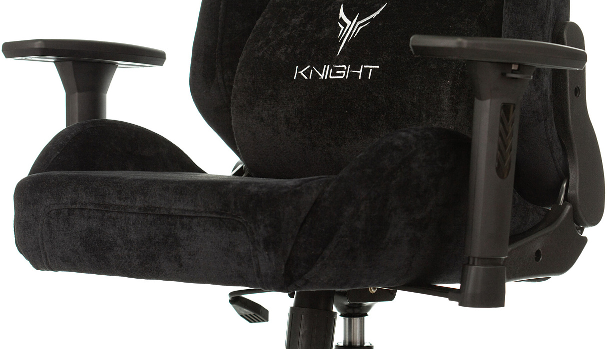 Игровое кресло Бюрократ Knight N1 Fabric (Black) купить в интернет-магазине icover