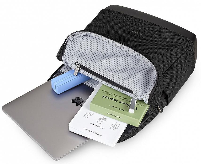 Рюкзак Moleskine Canvas (ET98CCBKBK) для ноутбука 15'' (Black) купить в интернет-магазине icover
