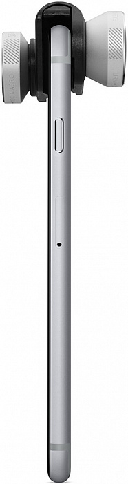 Объектив Olloclip 4-in-1 (OCEA-IPH6-FW2M-SB/B) для iPhone 6/6S/6 Plus/6S Plus (Black/Silver) купить в интернет-магазине icover