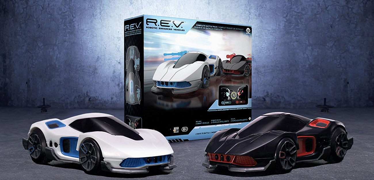 Набор радиоуправляемых машин WowWee R.E.V. 420 (Black/White) купить в интернет-магазине icover