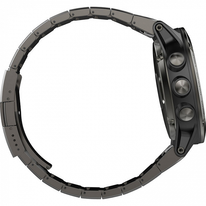 Спортивные часы Garmin Fenix 5X 010-01733-03 (Sapphire Slate Grey/Metal Black) купить в интернет-магазине icover