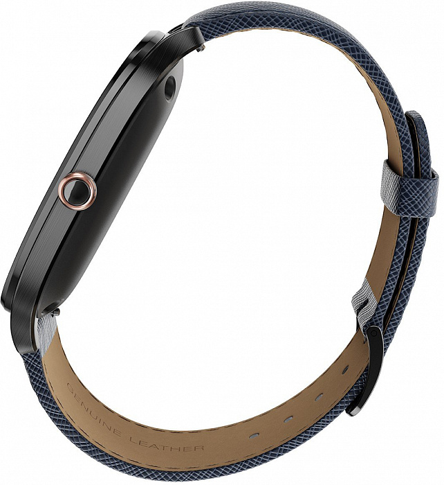 Смарт-часы Asus ZenWatch 2 (WI501Q(BQC)-2LBLU0014) Sparrow + Leather Strap Blue купить в интернет-магазине icover