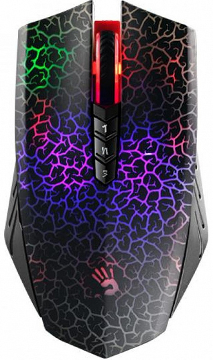 A4Tech Bloody A7 Blazing - игровая проводная мышь (Black) купить в интернет-магазине icover
