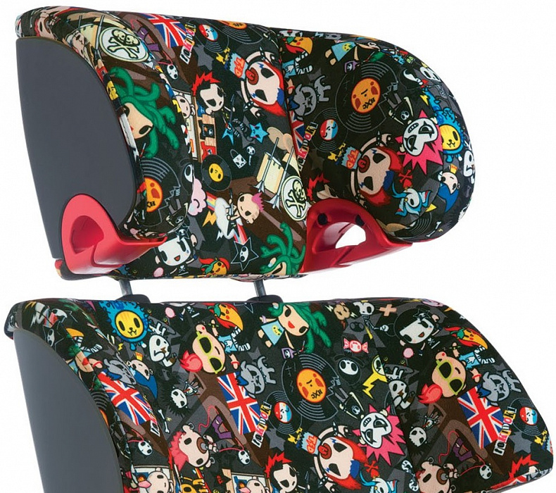 Clek Oobr Special Edition Tokidoki Booster Seat (OB11U2-TDRBB) - детское автокресло (Rebel) купить в интернет-магазине icover