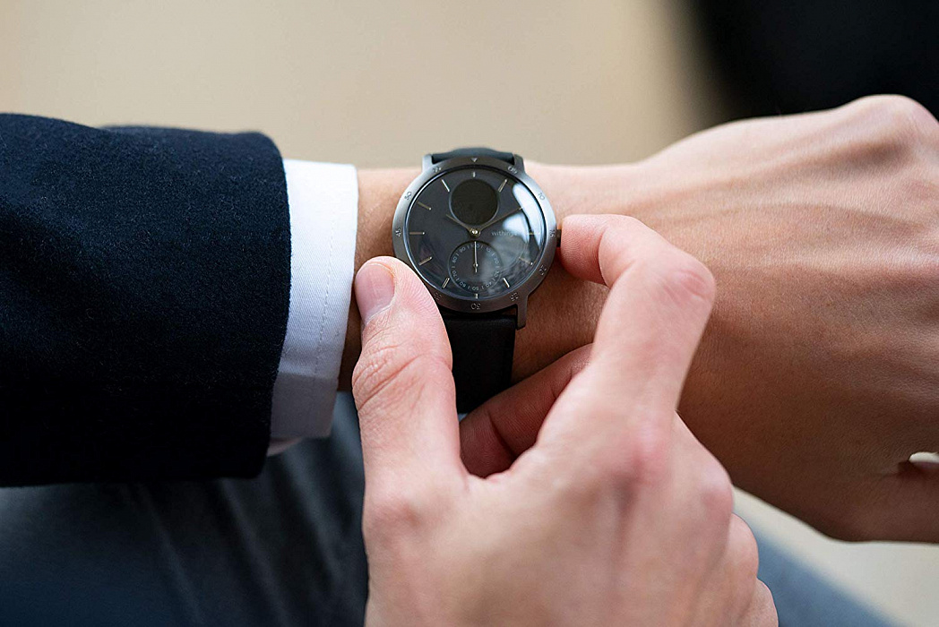 Умные часы Withings Activite Steel HR 40mm (Black/Slate Grey) купить в интернет-магазине icover