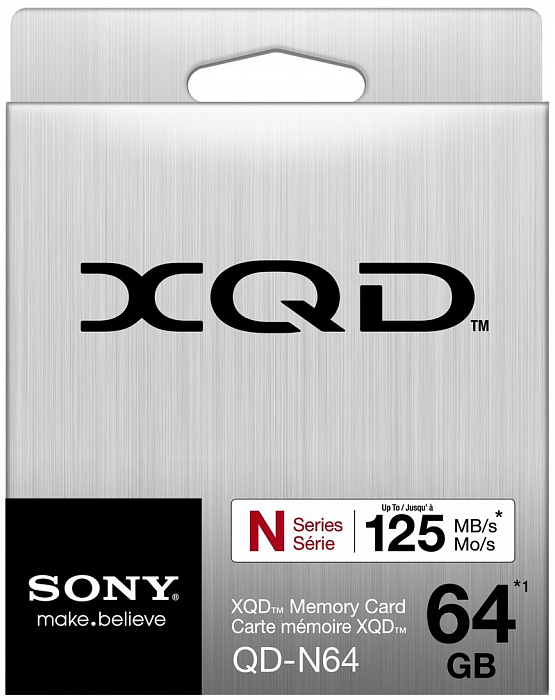Sony QDN64 XQD 64Gb - карта памяти купить в интернет-магазине icover