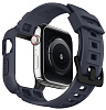 Чехол с ремешком Spigen Rugged Armor Pro для Apple Watch series 7/SE/6/5/4 45mm/44mm (Charcoal Grey) купить в интернет-магазине icover