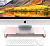 Подставка для монитора Satechi Universal Aluminum Unibody ST-ASMSR (Rose Gold) купить в интернет-магазине icover
