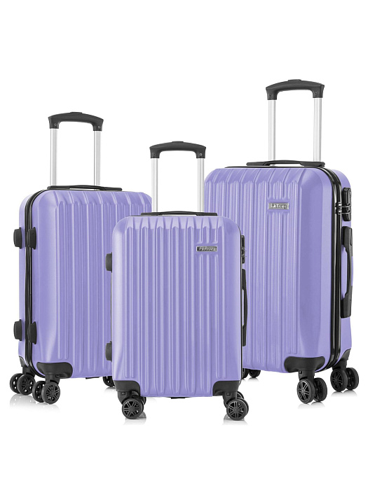 Комплект чемоданов Ridberg Discover L+M+S (Lavender) купить в интернет-магазине icover