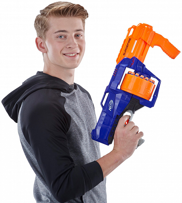 Бластер Hasbro Nerf N-Strike Elite SurgeFire (E0011) купить в интернет-магазине icover