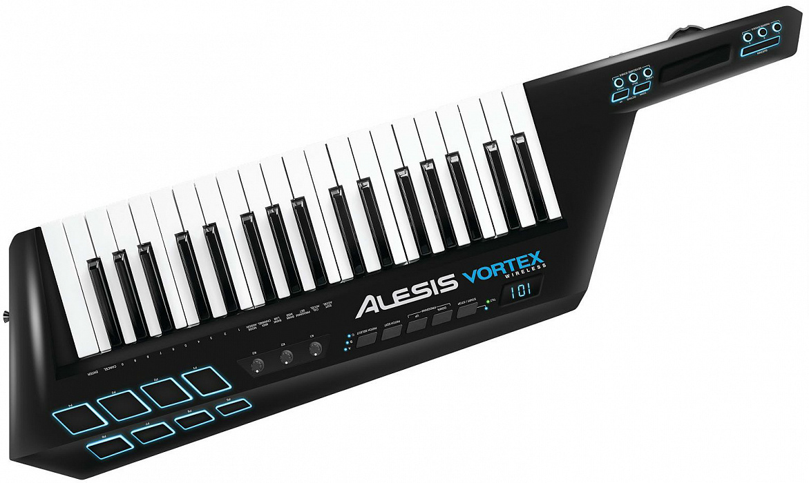 Alesis Vortex Wireless - беспроводная миди-клавиатура (Black) купить в интернет-магазине icover