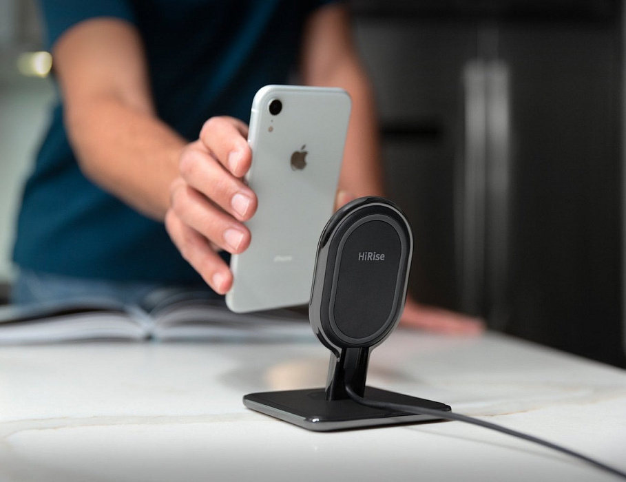 Беспроводное зарядное устройство Twelve South HiRise Wireless (Black) купить в интернет-магазине icover