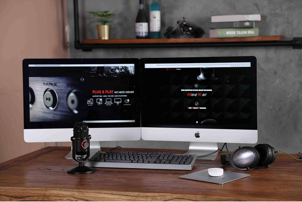 Микрофон Thronmax MDrill Dome Plus USB-C (Black) купить в интернет-магазине icover