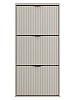 Тумба для обуви RIDBERG LUGANO 3Я (Cashmere/Black) купить в интернет-магазине icover