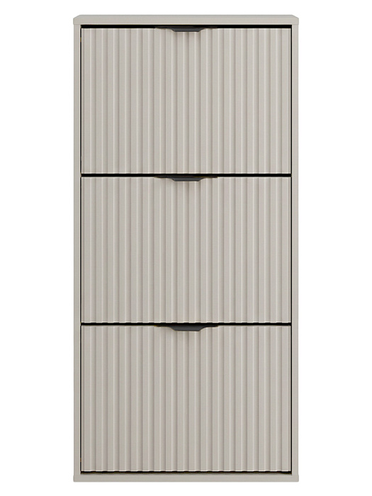 Тумба для обуви RIDBERG LUGANO 3Я (Cashmere/Black) купить в интернет-магазине icover